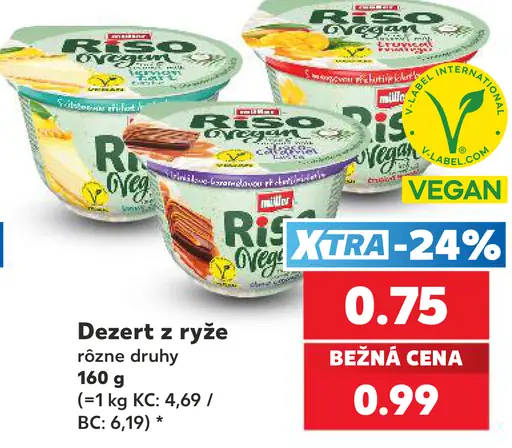 Rajo dezert z ryže – rôzne druhy