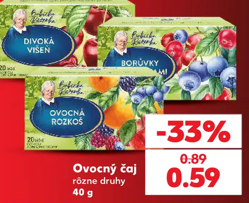Babičkina záhrada Ovocný čaj