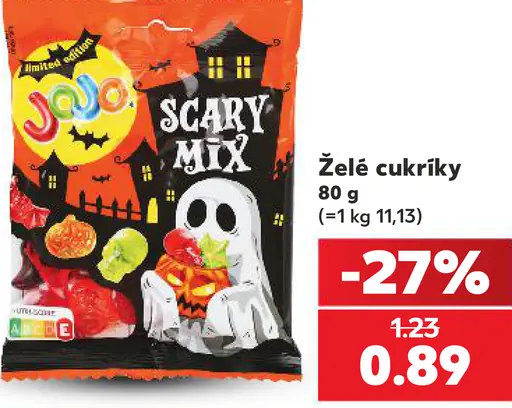 Trolli Scary Mix želé cukríky