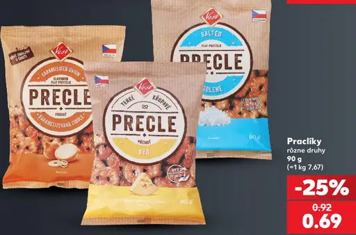 Precle, rôzne druhy