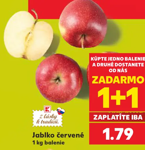 Jablko červené