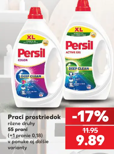 Persil prací prostriedok – Color a Active Gel