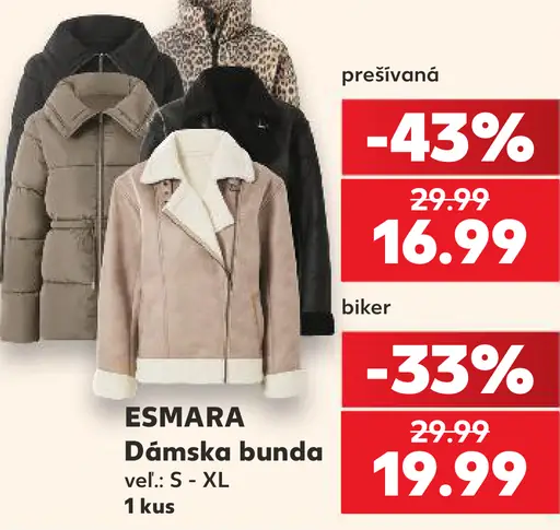 Esmara Dámska bunda