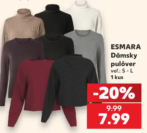 Esmara dámsky pulóver