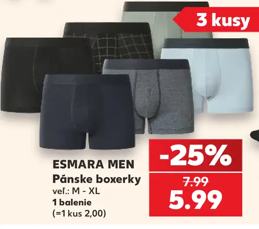 Esmara men Boxerky