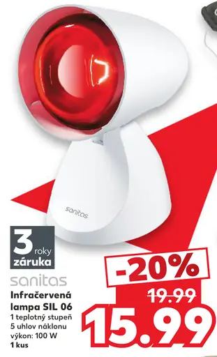 Sanitas Infračervená lampa SIL 06
