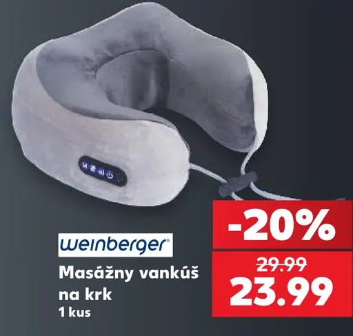 Weinberger masážny vankúš na krk