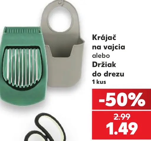 Krájač na vajcia alebo držiak do drezu
