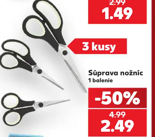 Súprava nožníc
