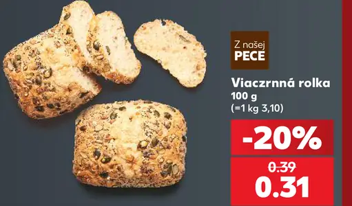 Z našej pece viaczrnná rolka
