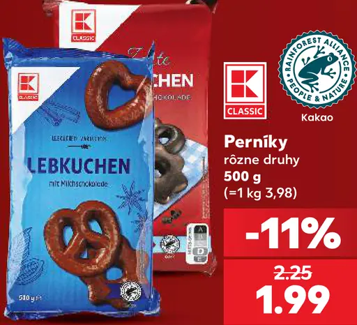 K-Classic Perníky rôzne druhy