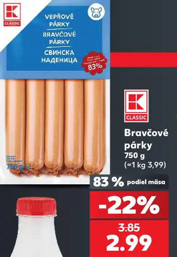 Bravčové párky