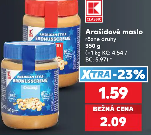 K-Classic Arašidové maslo