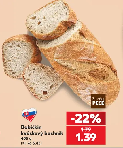 Babičkin kváskový bochník