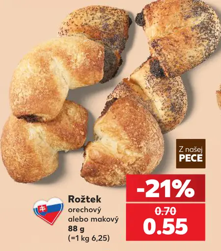 Rožtek orechový alebo makový
