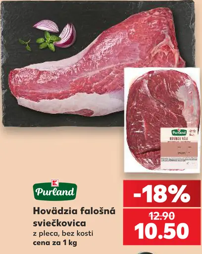 Purland hovädzia falošná sviečkovica z pleca bez kosti