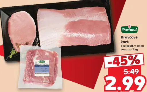 Purland Bravčové karé bez kosti