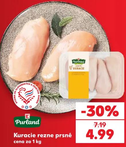 Purland Kuracie rezne prsnè