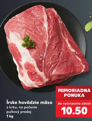 Írske hovädzie mäso na pečenie