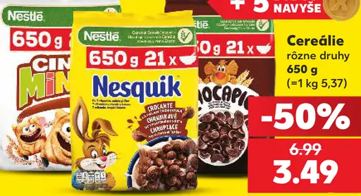 NESTLÉ NESQUIK cereálie