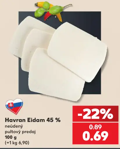Havran Eidam 45 %