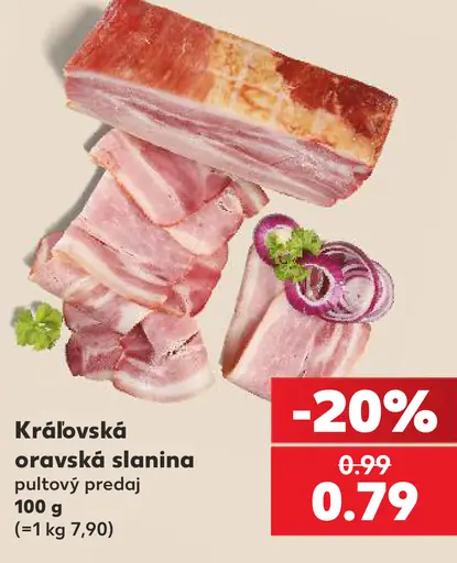 Kráľovská oravská slanina