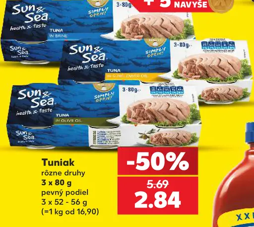 Sun&Sea tuniak v oleji