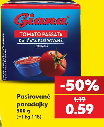Giana Pasírované paradajky