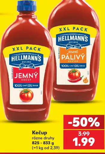 Hellmann's Kečup jemný
