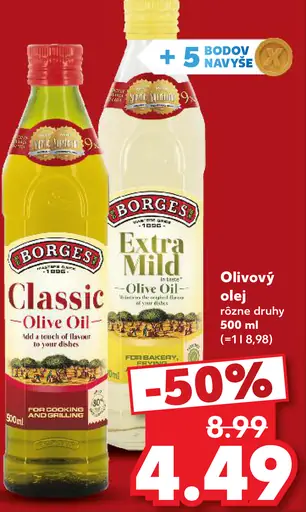 Borges Classic Olivový olej