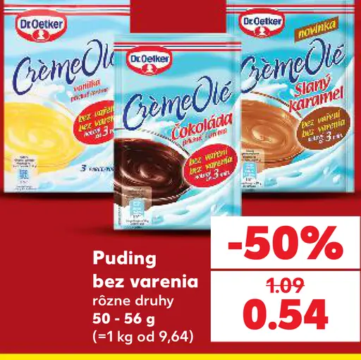 Dr. Oetker Puding čokoládová aróma