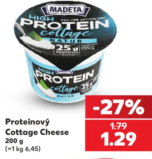 Madeta High Protein Cottage Cheese natur