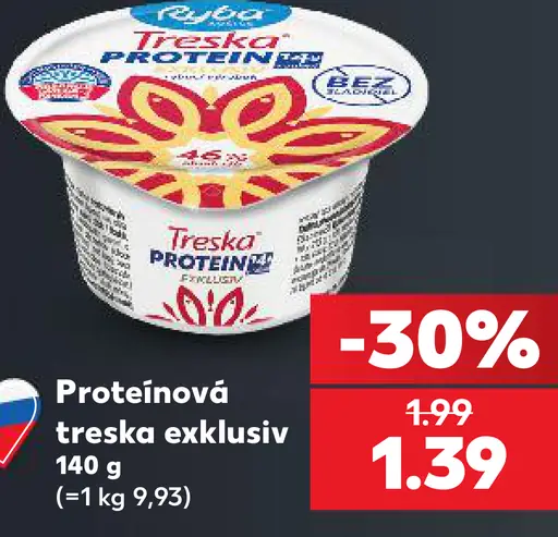 Ryba Treska Protein exkluzív