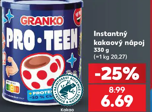 Granko Pro-Tien instantný kakaový nápoj
