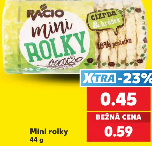 MÁCIO Mini rolky s citrónovou príchuťou