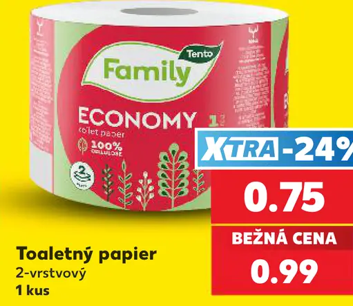 Tento Family Economy toaletný papier