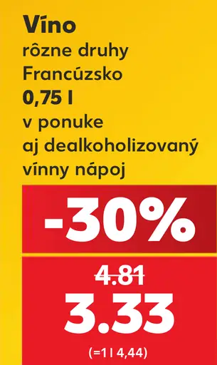 Francúzske víno, rôzne druhy