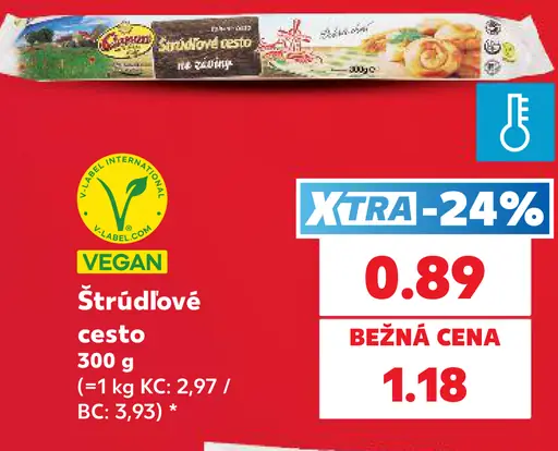 K-Classic štrúdľové cesto