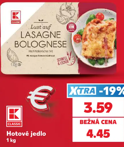 K Classic Lasagne Bolognese