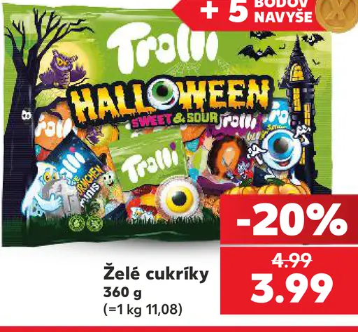 Trolli Halloween Želé cukríky