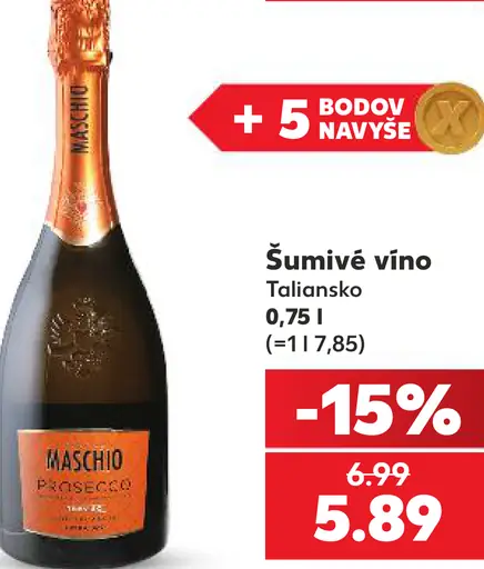 Maschio šumivé víno Prosecco