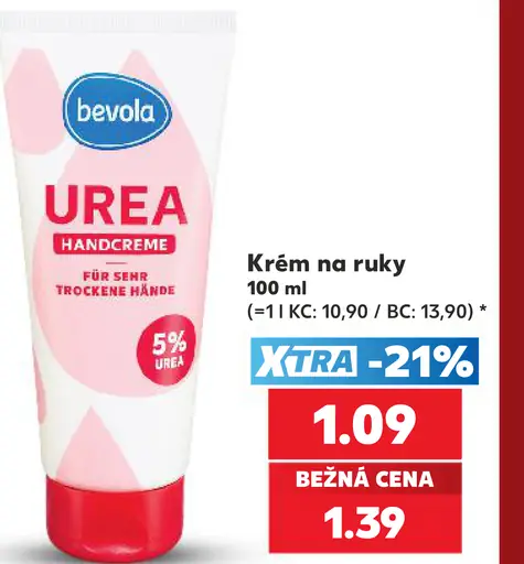 Bevola krém na ruky Urea
