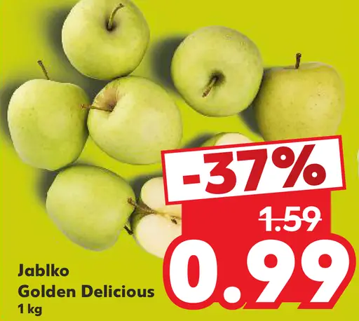 Jablko Golden Delicious