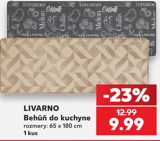 Livarno behúň do kuchyne