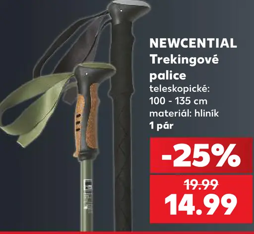 Newcential Trekingové palice