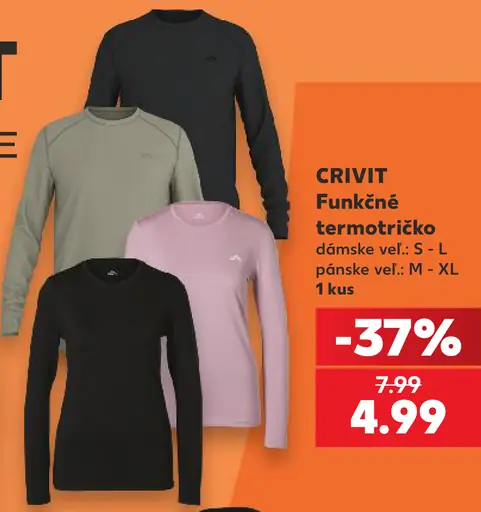 Crivit Funkčné termotričko