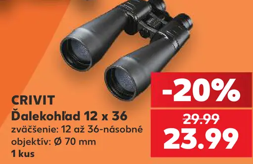 Crivit Ďalekohľad 12 x 36