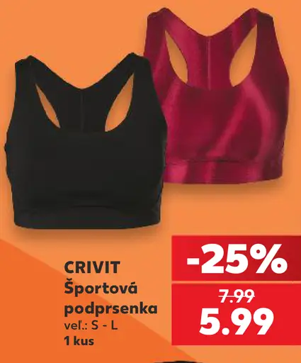 Crivit športová podprsenka