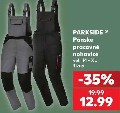 PARKSIDE PERFORMANCE Pánske pracovné nohavice