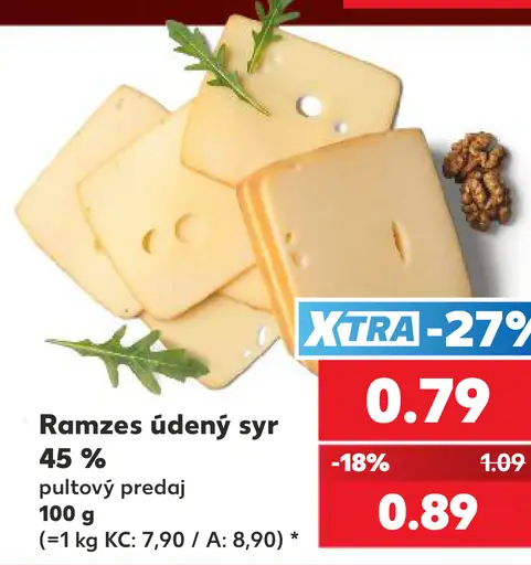 Ramzes údený syr 45 %